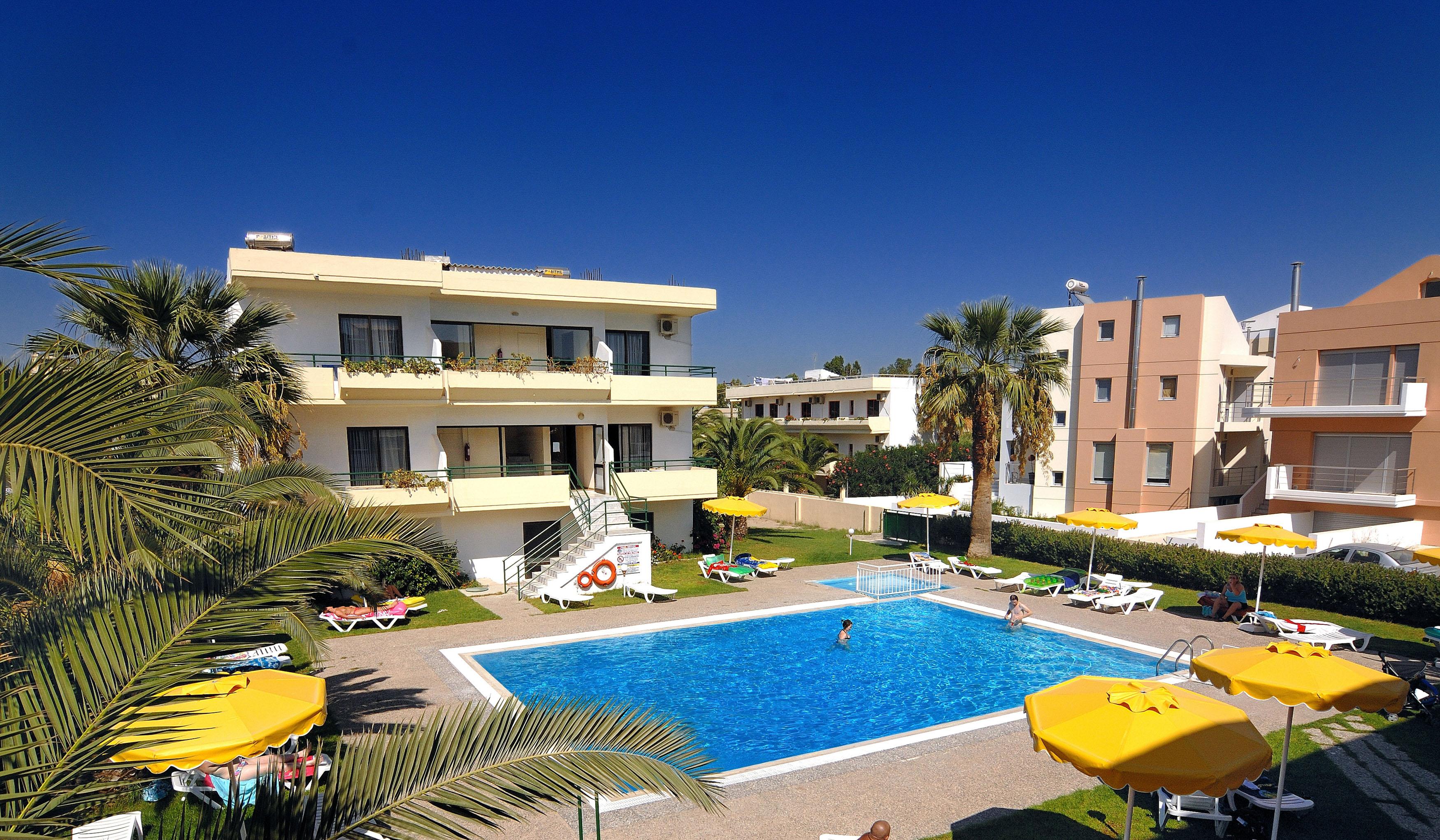 Anita Aparthotel Ialysos  Ngoại thất bức ảnh